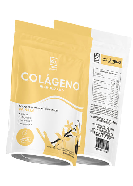 Colágeno Hidrolizado – Sabor Vainilla 250 g