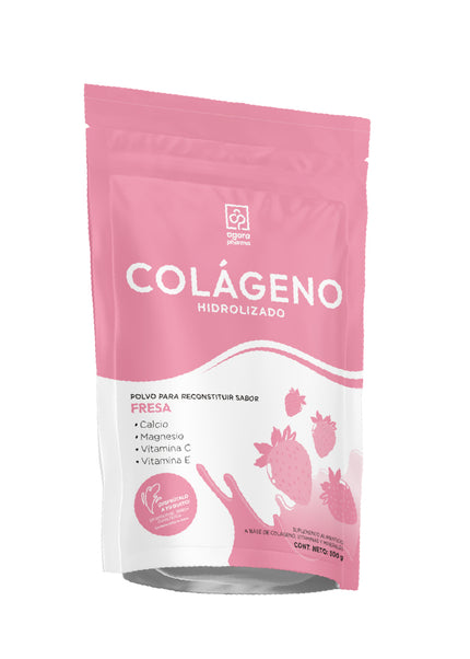 Colágeno Hidrolizado – Sabor Fresa 500 g