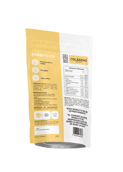Colágeno Hidrolizado – Sabor Vainilla 500 g