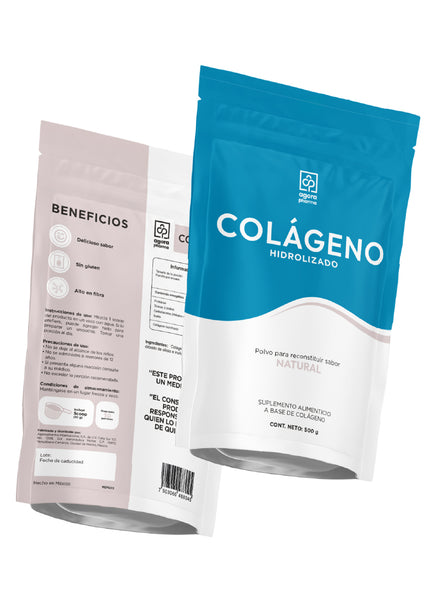 Colágeno Hidrolizado – Sabor Natural 500 g