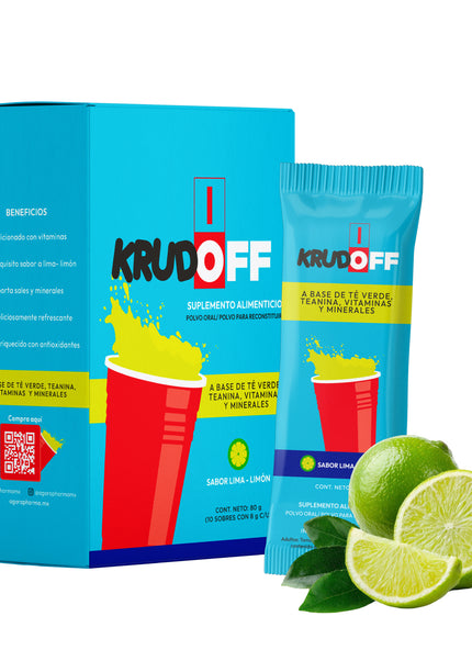 KrudOFF – Sabor Lima-Limón 15 sobres