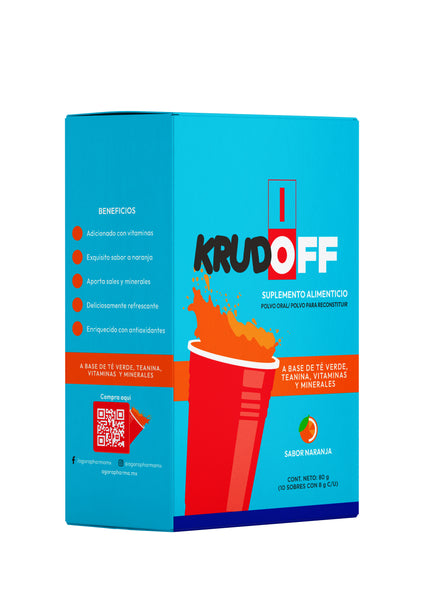 KrudOFF – Sabor Naranja 15 sobres