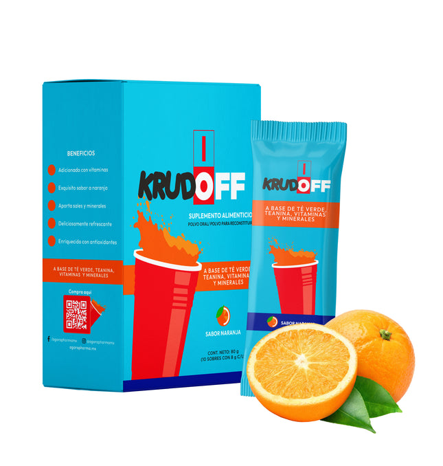 KrudOFF – Sabor Naranja 15 sobres