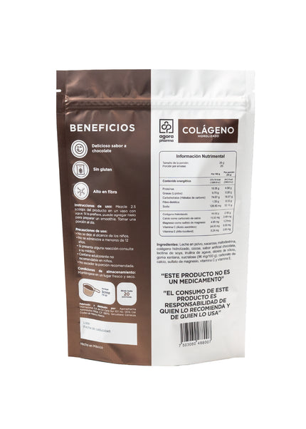 Colágeno Hidrolizado – Sabor Chocolate 500 g
