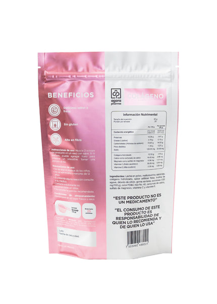 Colágeno Hidrolizado – Sabor Fresa 500 g
