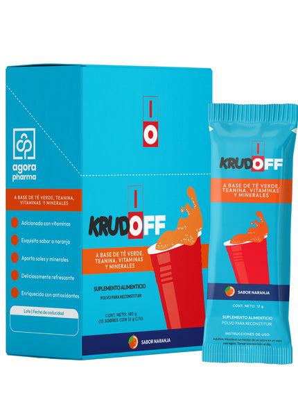 KrudOFF – Sabor Naranja 12 sobres