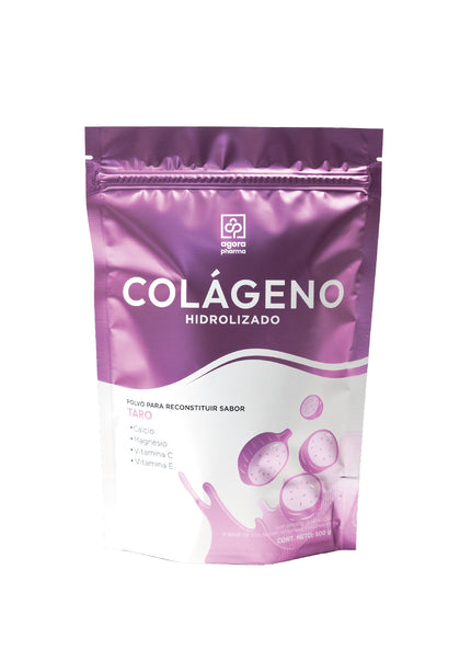 Colágeno Hidrolizado – Sabor Taro 500 g
