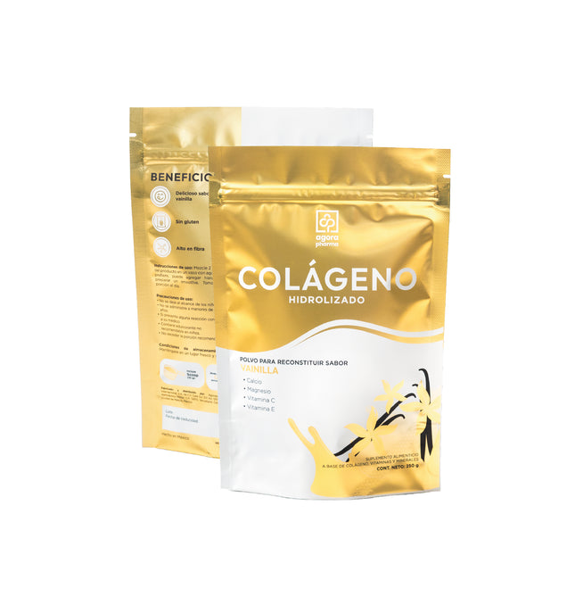 Colágeno Hidrolizado – Sabor Vainilla 250 g
