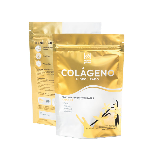 Colágeno Hidrolizado – Sabor Vainilla 500 g